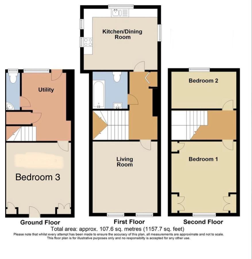 Nomihomes-Otis House-Free Parking X 2-Central -10Ppl エクセター エクステリア 写真